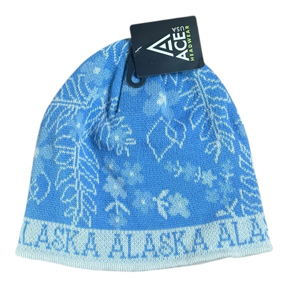 ACE H Accessories - Blue and White Winter Beanie
